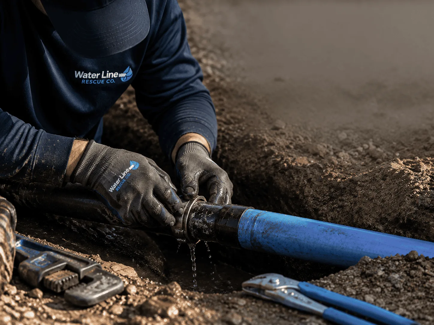 Why choose Water Line Repair in Del City, OK